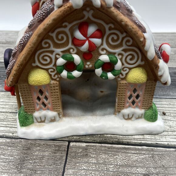 Partylite Gingerbread Village Holiday House Tea Light Christmas {31} - Picture 2 of 9